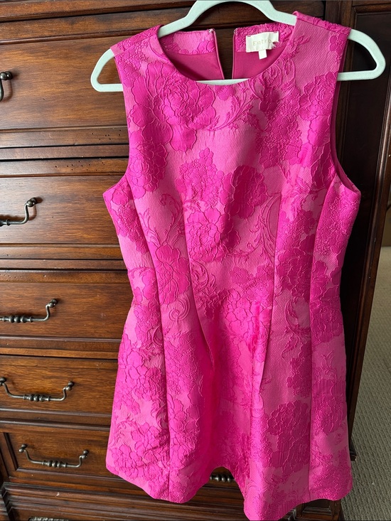 entro Dresses & Skirts - entro Hot Pink Textured Dress